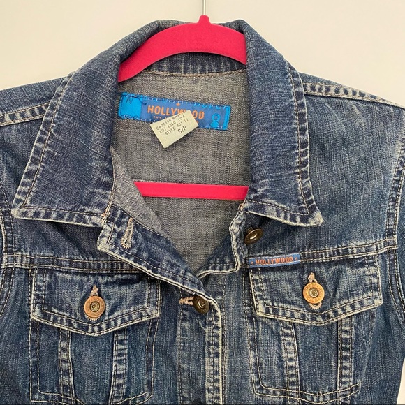 Hollywood denim jacket (size S) - Picture 2 of 4